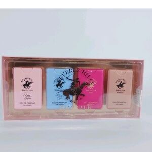 Beverly Hills Polo Club Perfume Set - Pink, Blue, Cream